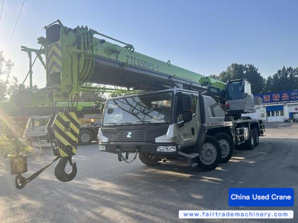 Buy Zoomlion ZTC550H5 Used Crane Buy Zoomlion ZTC550H5 Used Crane